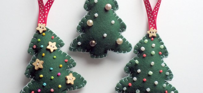 DIY Felt Christmas Tree Decoration