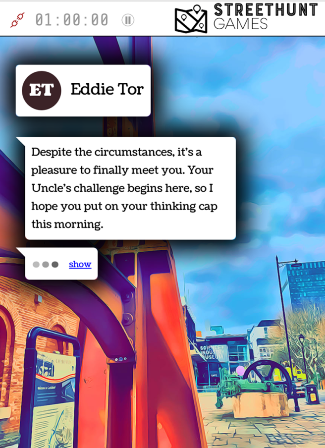 StreetHunt Messages App