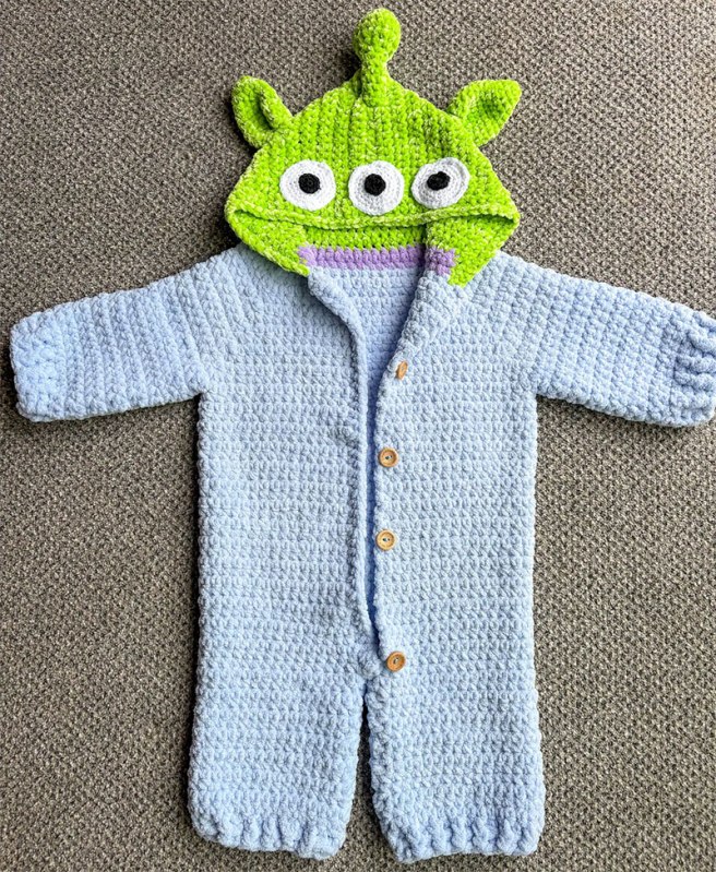 Toy Story Alien Baby Outfit