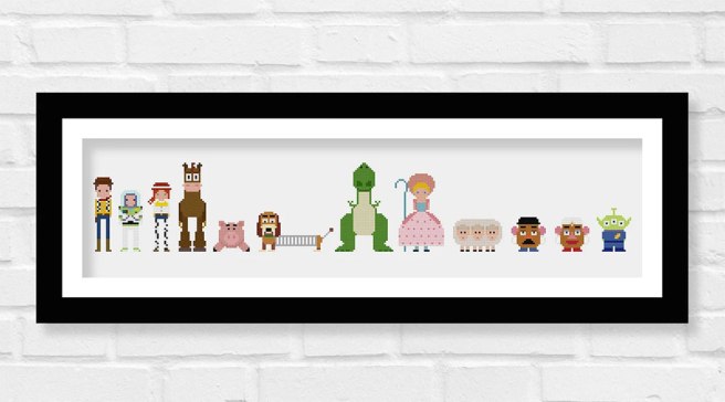 Toy Story Cross Stitch Friends