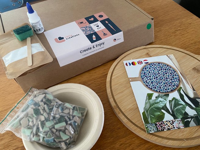 Little Creations DIY Mosaic Serving Board Kit