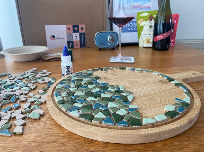 Craft and Sip Mosaic Session