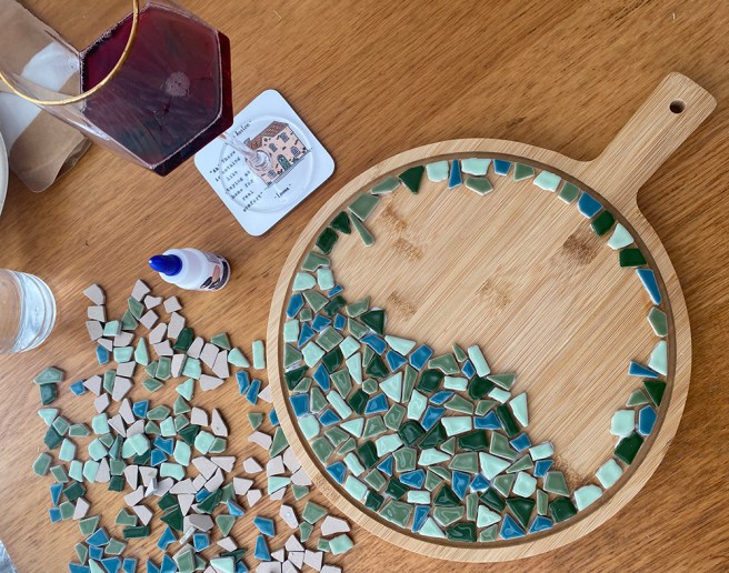 Craft and Sip Mosaic Session
