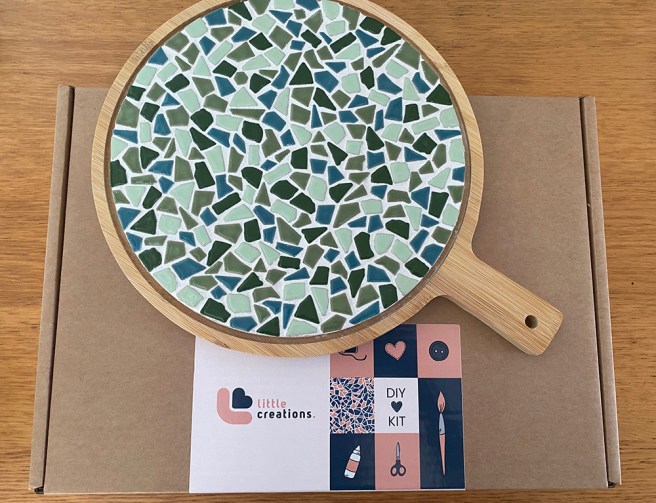 DIY Mosaic Serving Board Craft Kit