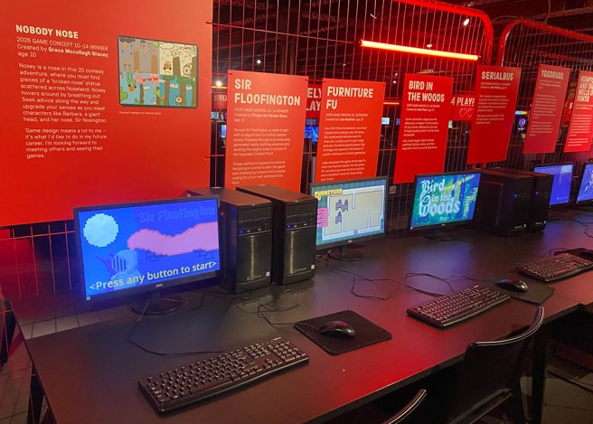 MOSI Power Up Exhibition: New Developmental Games