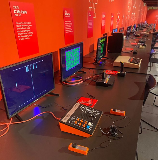 MOSI Power Up Exhibition: Oldest Computer Games