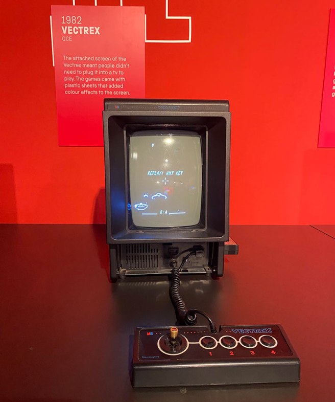 MOSI Power Up Exhibition: Vectrex 1982