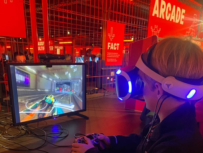 MOSI Power Up Exhibition: VR Arcade