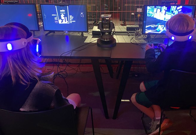 MOSI Power Up Exhibition: VR Arcade