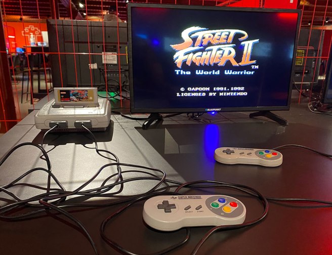 MOSI Power Up Exhibition: Street Fighter 2